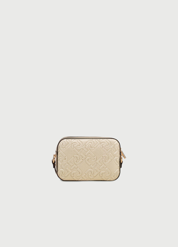 Crossbody bag with logo Light gold Liu Jo - large image number 3 Crossbody bag with logo Light gold Liu Jo - large image number 3