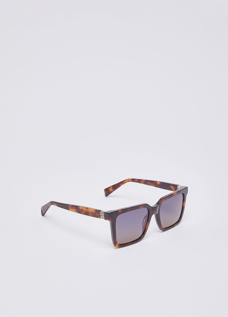 Occhiali da sole rettangolari marrone Liu Jo - medium