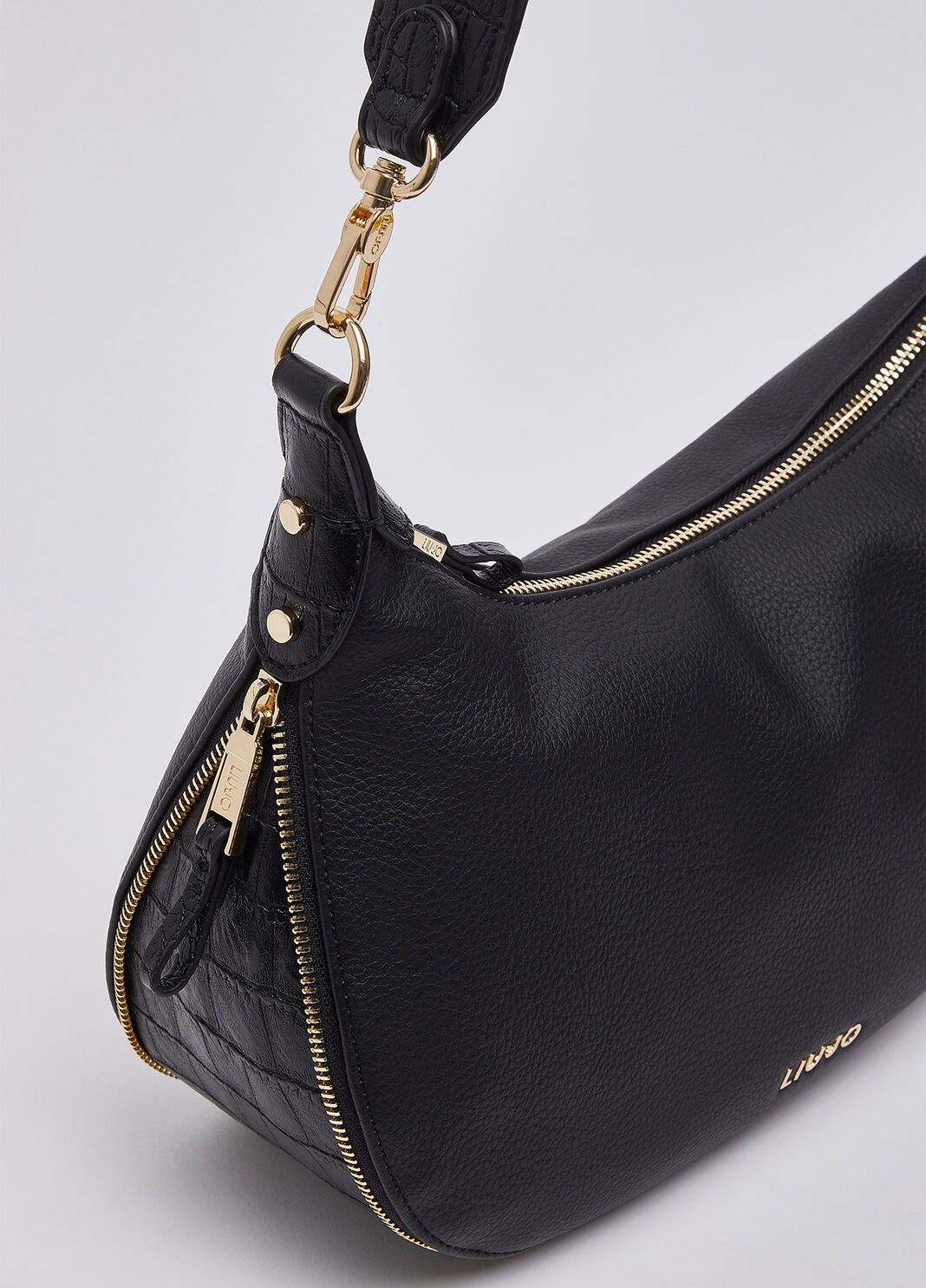 Small hobo bag black Liu Jo - large image number 5