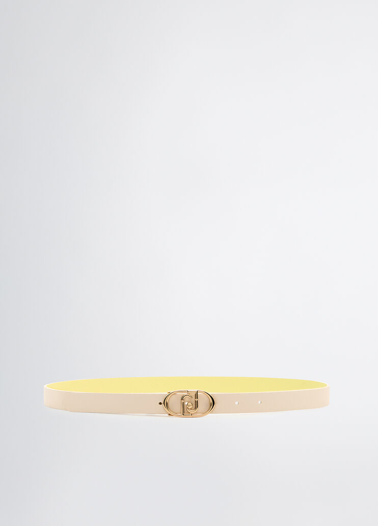 Reversible belt yellow Liu Jo - medium Reversible belt yellow Liu Jo - medium