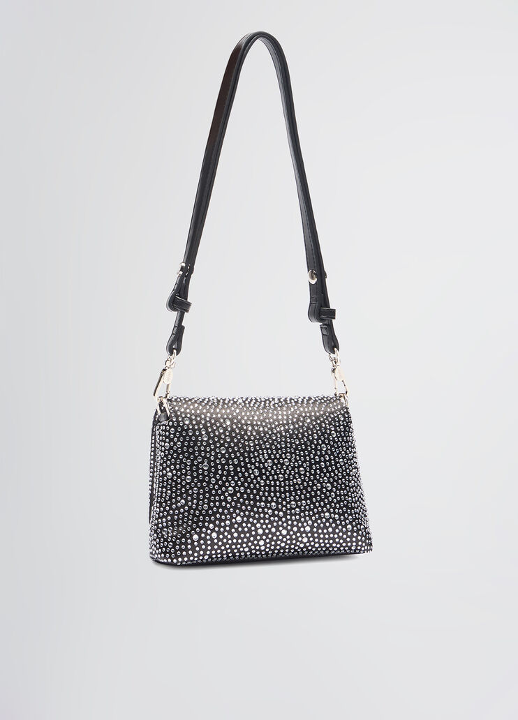 Small LaPuffy bag with rhinestones black Liu Jo - large image number 3 Small LaPuffy bag with rhinestones black Liu Jo - large image number 3