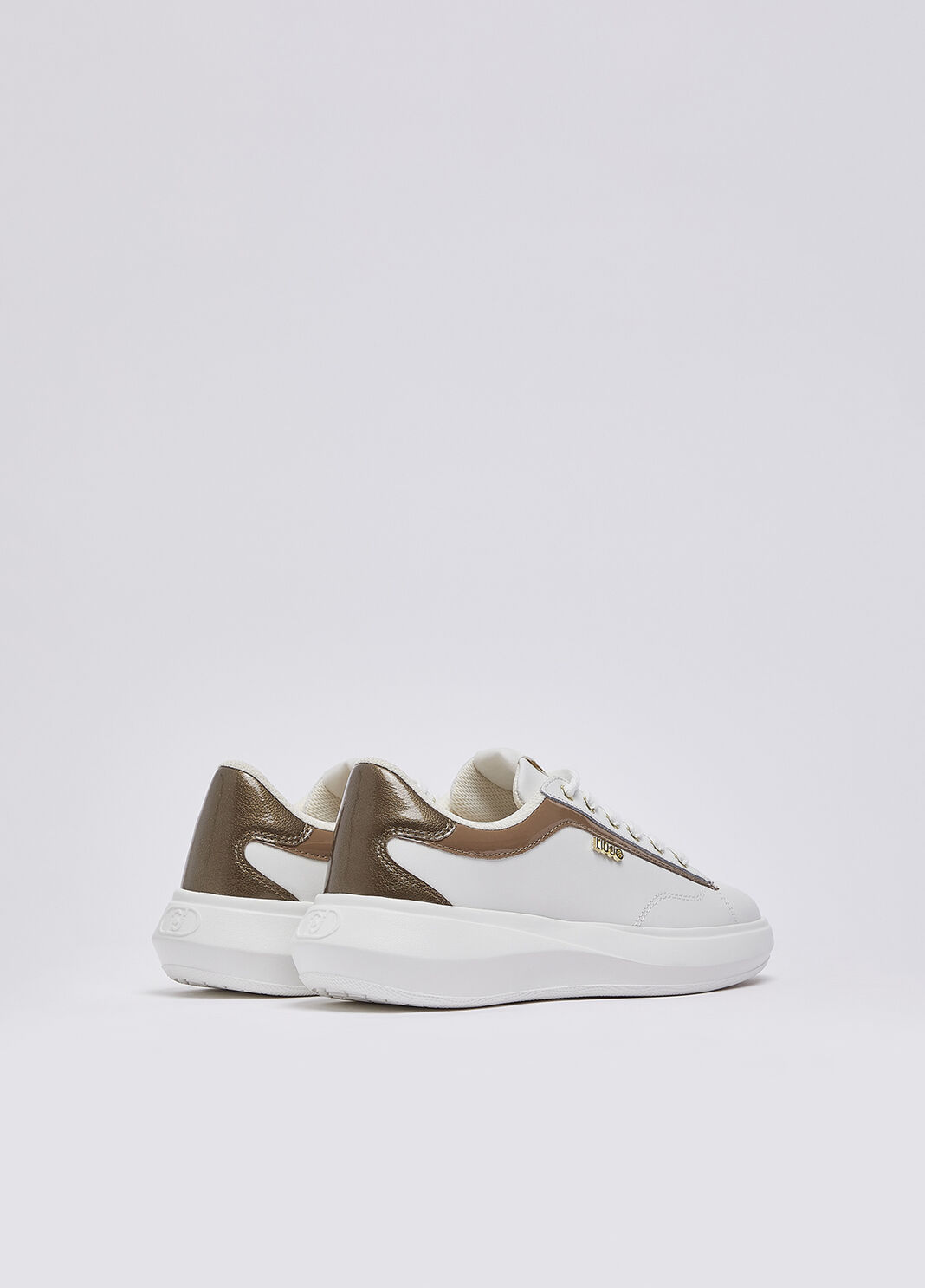 Leather sneakers white/Havana Liu Jo - large image number 2