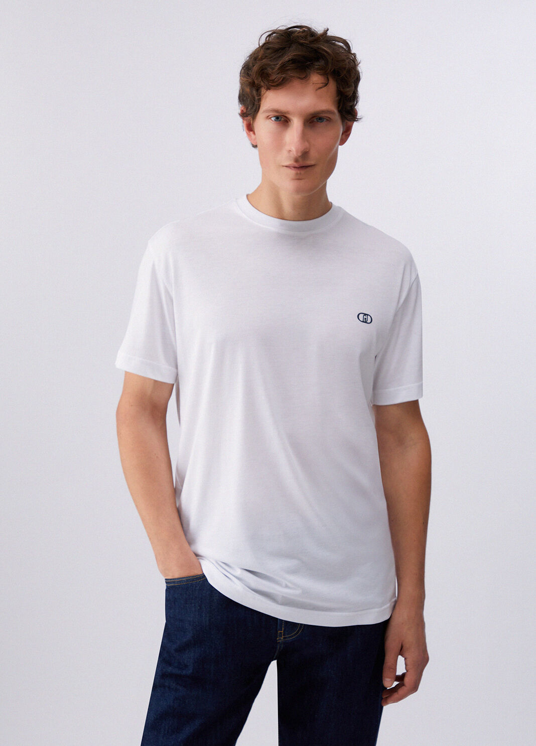 T-Shirt mit Logoprint Wei&szlig; Liu Jo - large image number 0