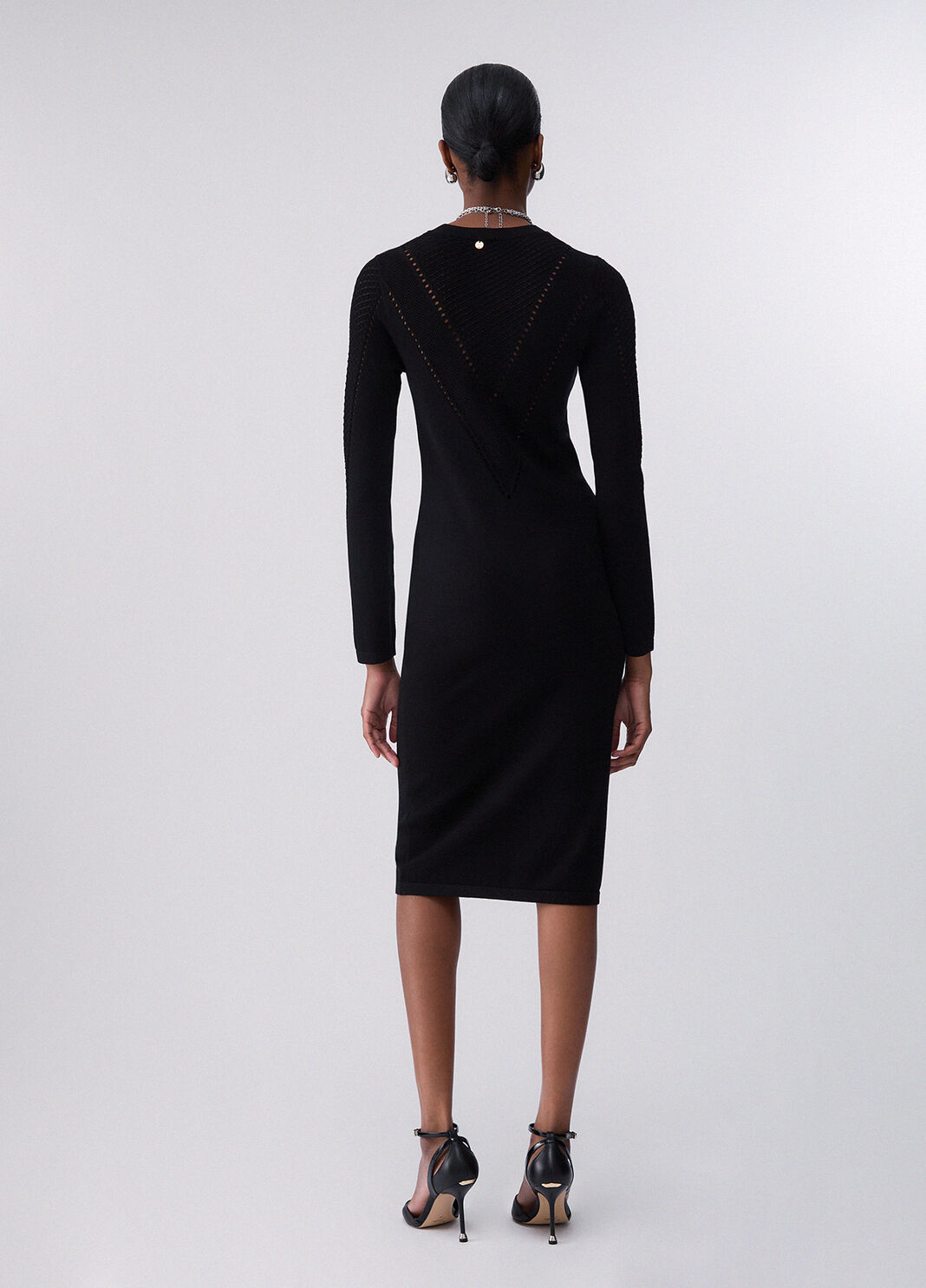 Knit Midi Dress black Liu Jo - large image number 1