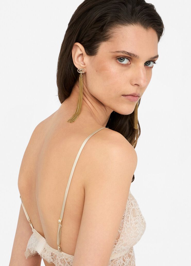 Lace top beige Liu Jo - large image number 4