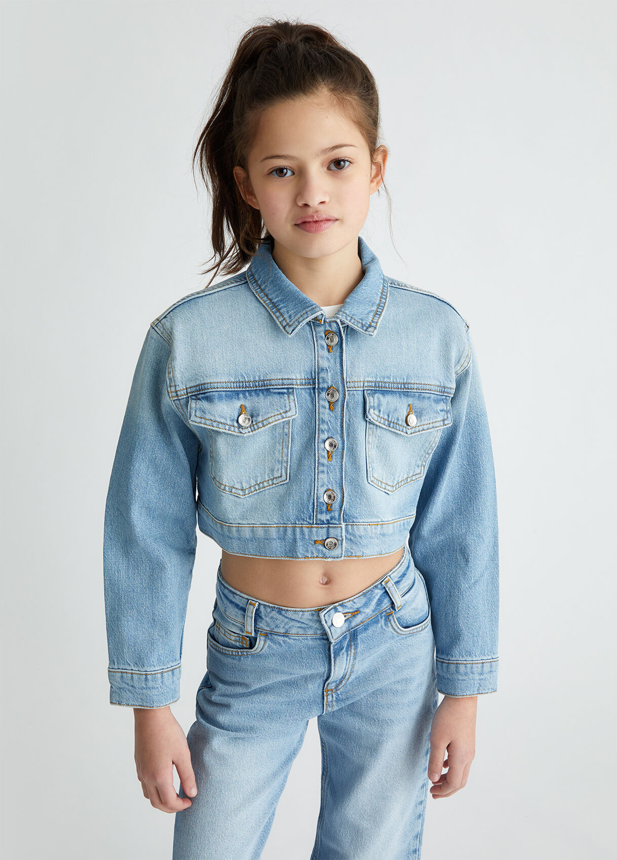 LIU JO デニムジャケット Denim jacket colour blue denim | Liu Jo