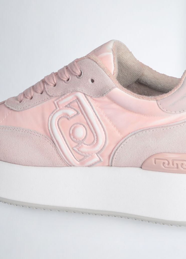 Faded platform sneakers pink Liu Jo - large image number 4 Faded platform sneakers pink Liu Jo - large image number 4