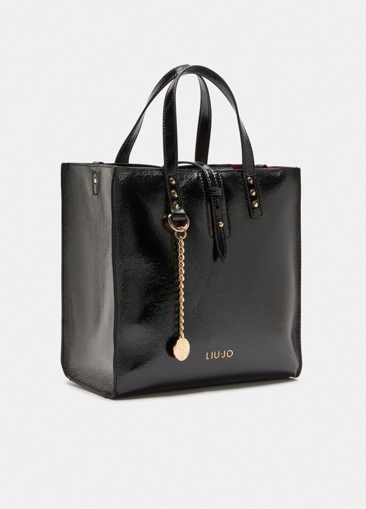 Small glossy bag black Liu Jo - large image number 2