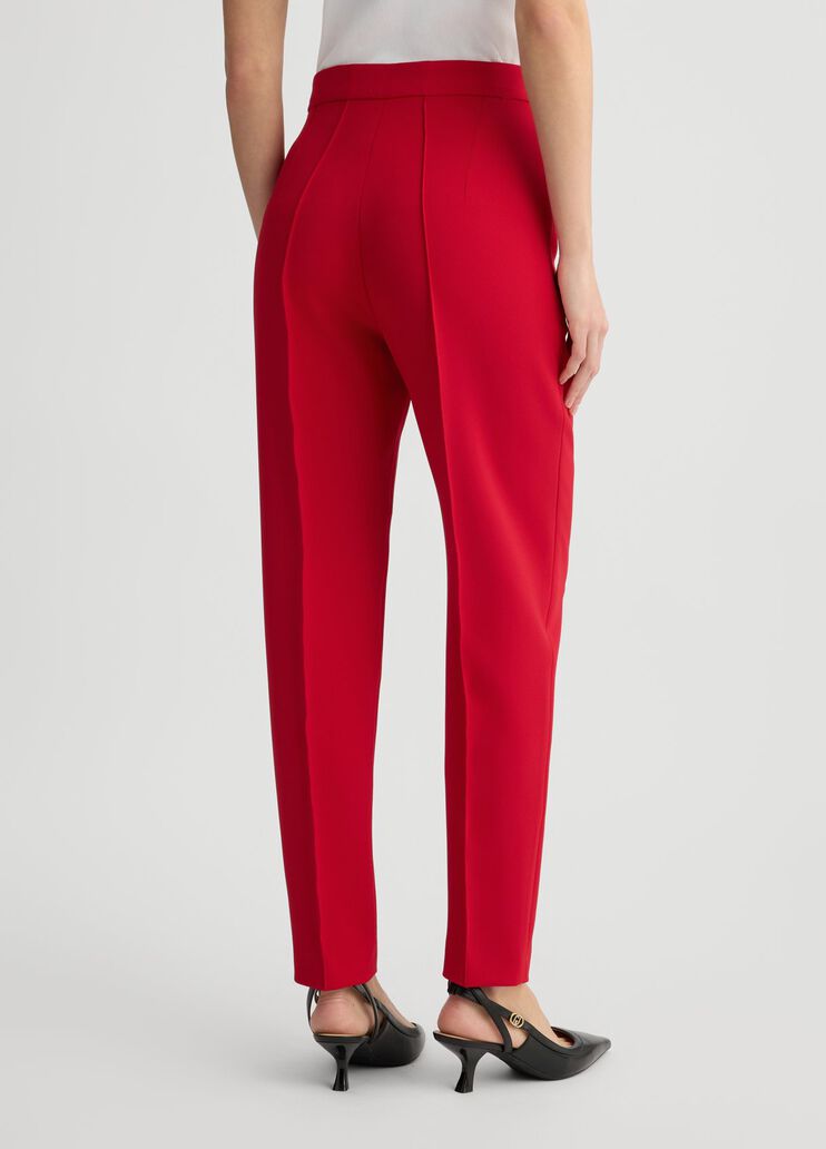 Red cigarette trousers red Liu Jo - large image number 1 Red cigarette trousers red Liu Jo - large image number 1