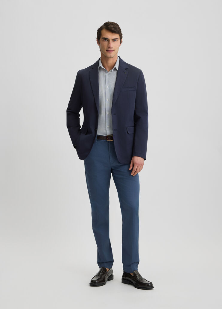 Jacquard chinos blue Liu Jo - medium Jacquard chinos blue Liu Jo - medium