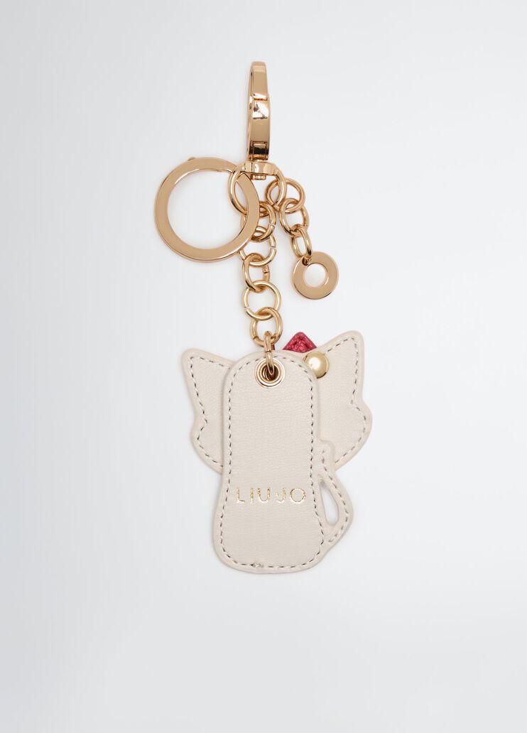 Cat keyring  cream Liu Jo - large image number 2 Cat keyring  cream Liu Jo - large image number 2