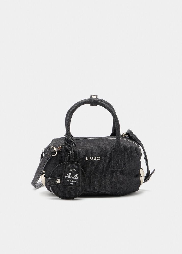 Small bag with charm grey Liu Jo - medium Small bag with charm grey Liu Jo - medium