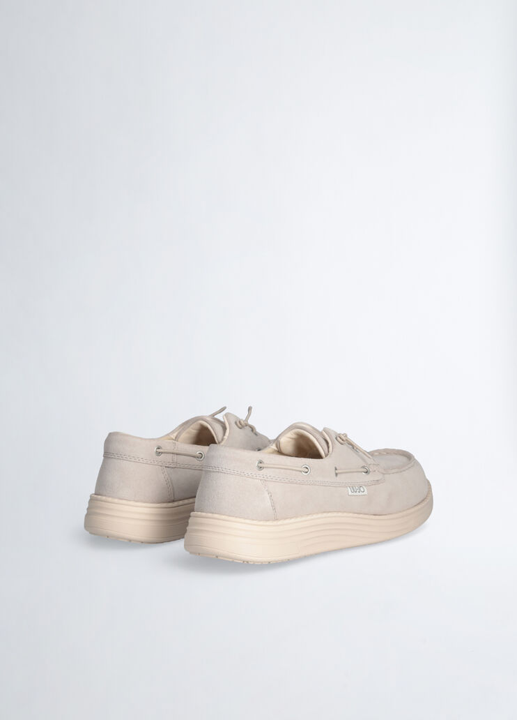 Casual suede loafers beige Liu Jo - large image number 2 Casual suede loafers beige Liu Jo - large image number 2