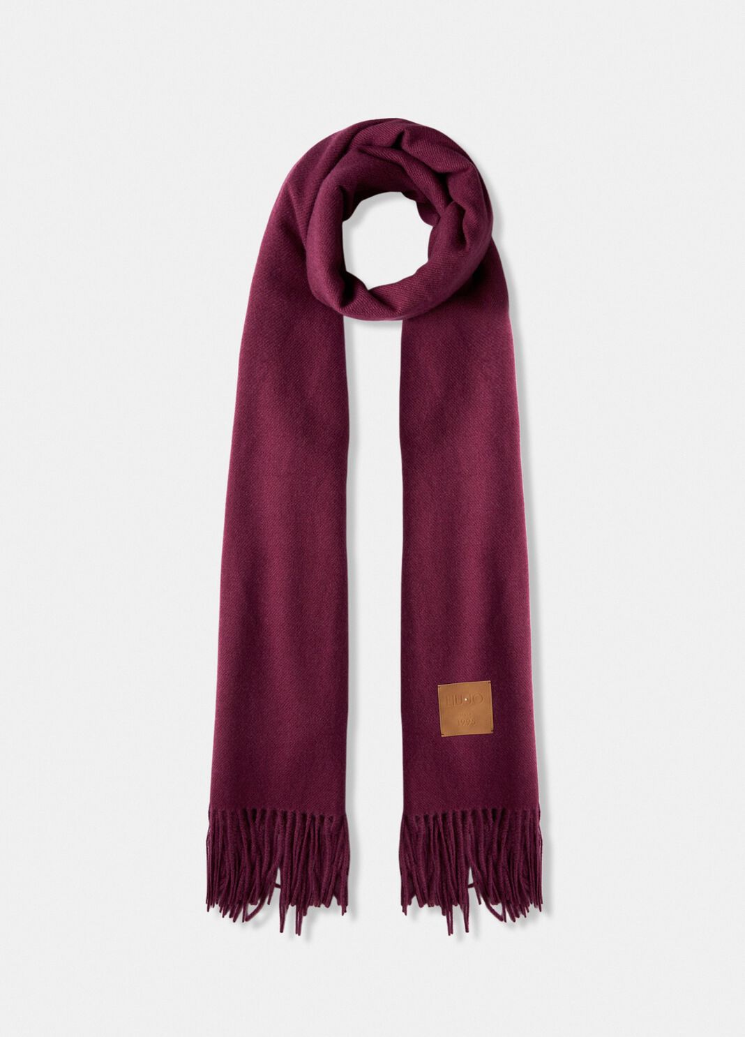 Stole with fringes red Liu Jo - large image number 1