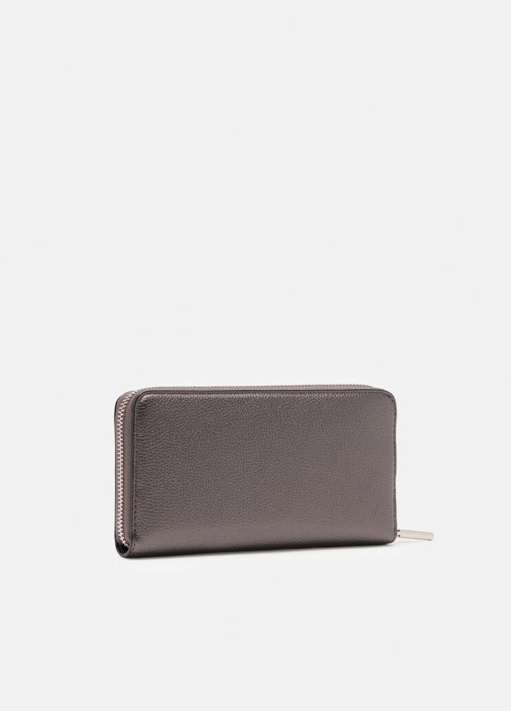 Large zip-around purse anthracite Liu Jo - medium