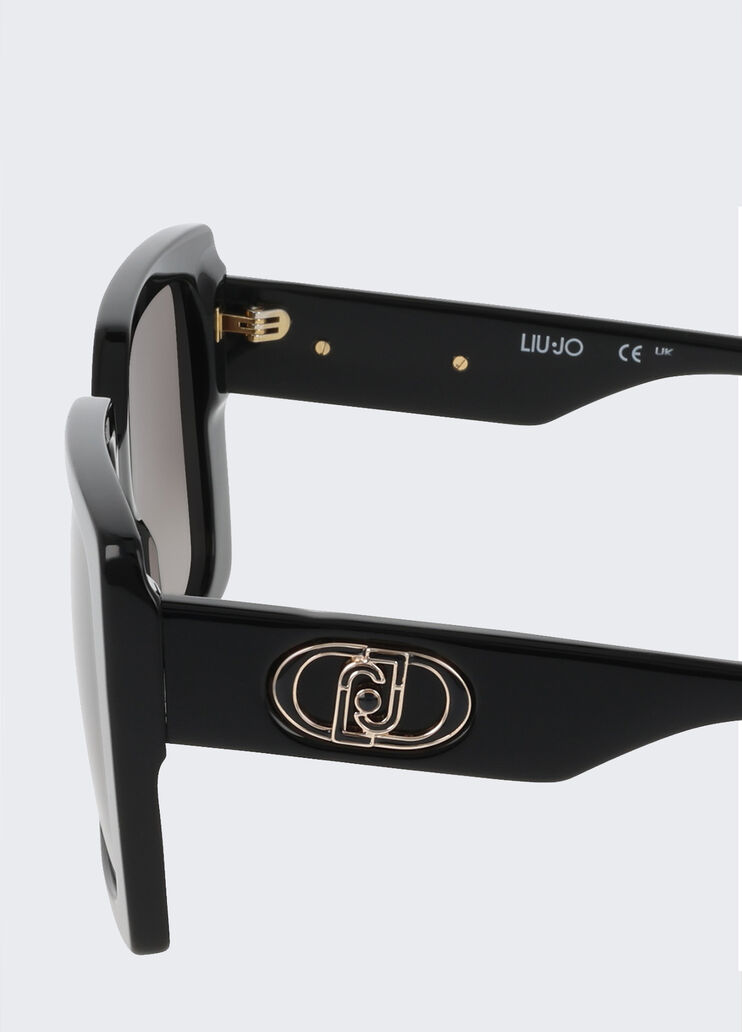 Square sunglasses black Liu Jo - large image number 3 Square sunglasses black Liu Jo - large image number 3