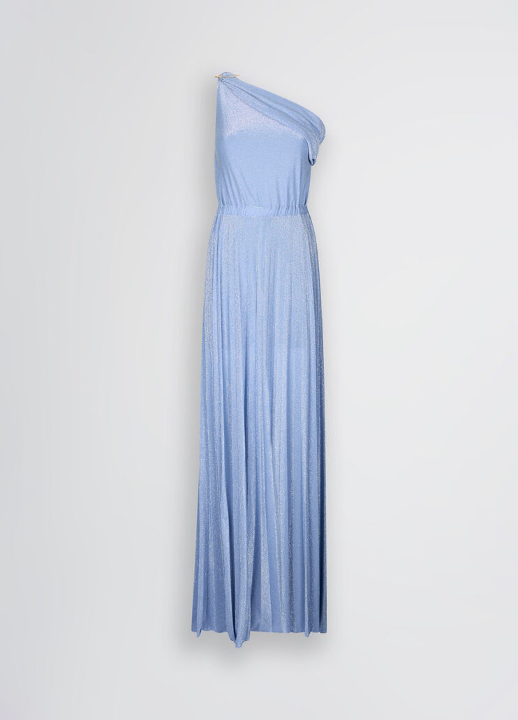 One-shoulder jumpsuit light blue Liu Jo - large image number 6 One-shoulder jumpsuit light blue Liu Jo - large image number 6