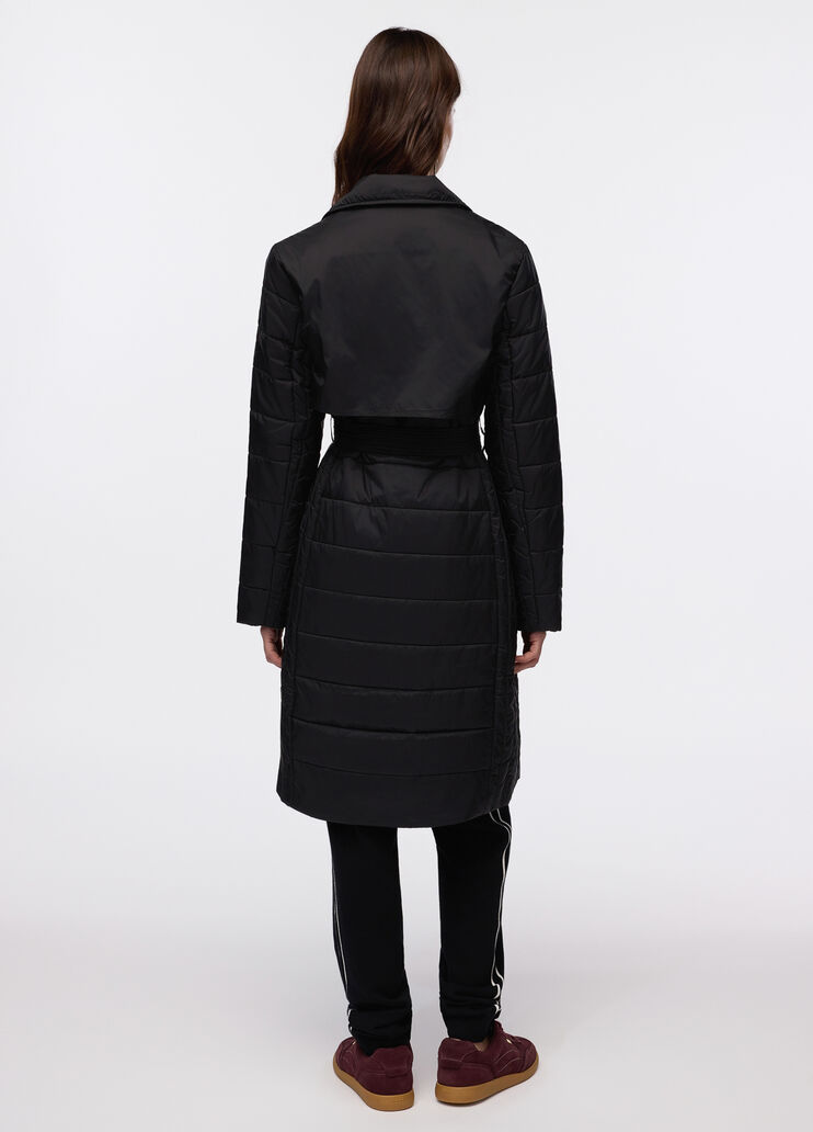 Veste longue rembourrée noir Liu Jo - large image number 1