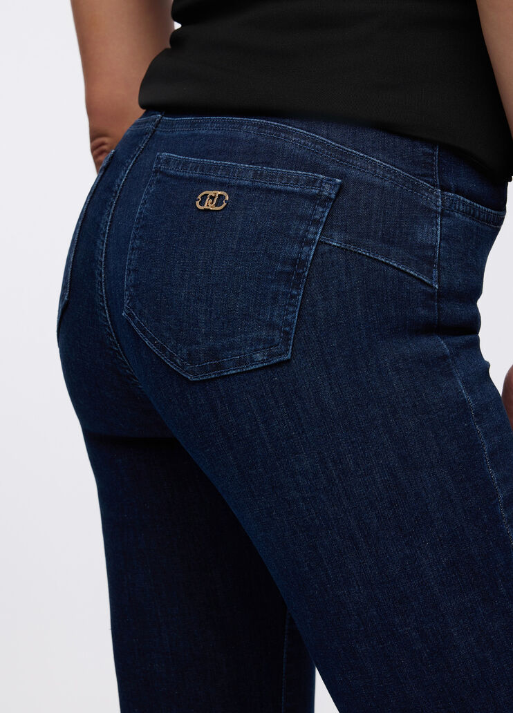 Jean skinny à taille haute Denim bleu foncé Liu Jo - medium