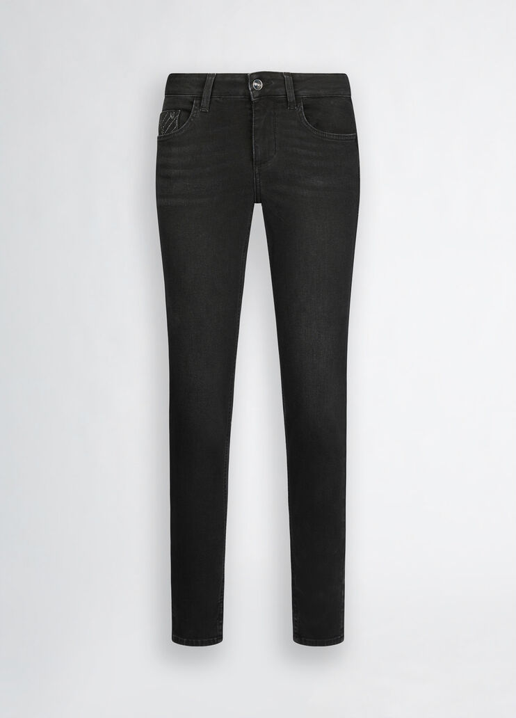 Skinny jeans black denim Liu Jo - large image number 6 Skinny jeans black denim Liu Jo - large image number 6