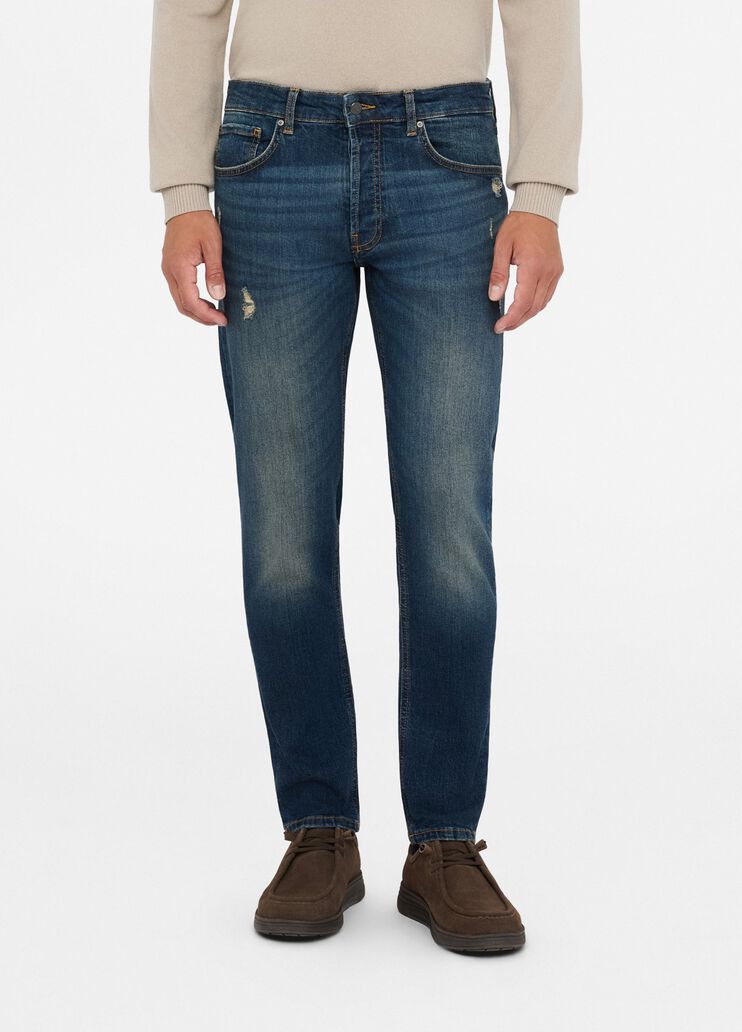 Jeans tapered denim blu Liu Jo - medium Jeans tapered denim blu Liu Jo - medium