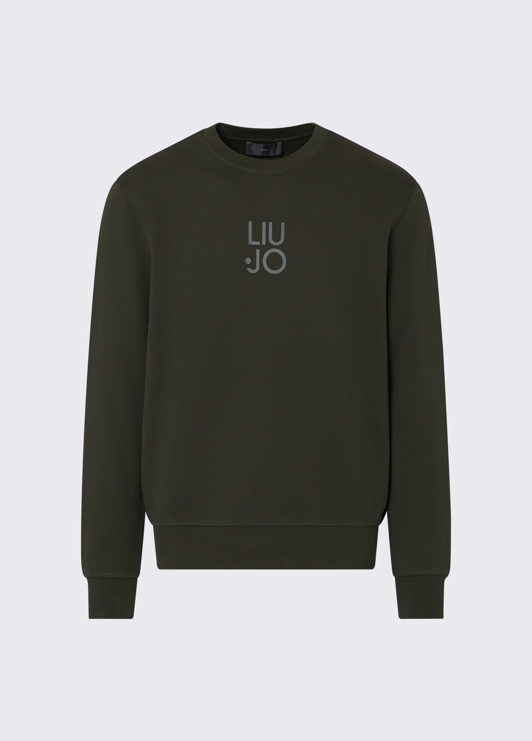 Sweatshirt with Logo moss green Liu Jo - large image number 6