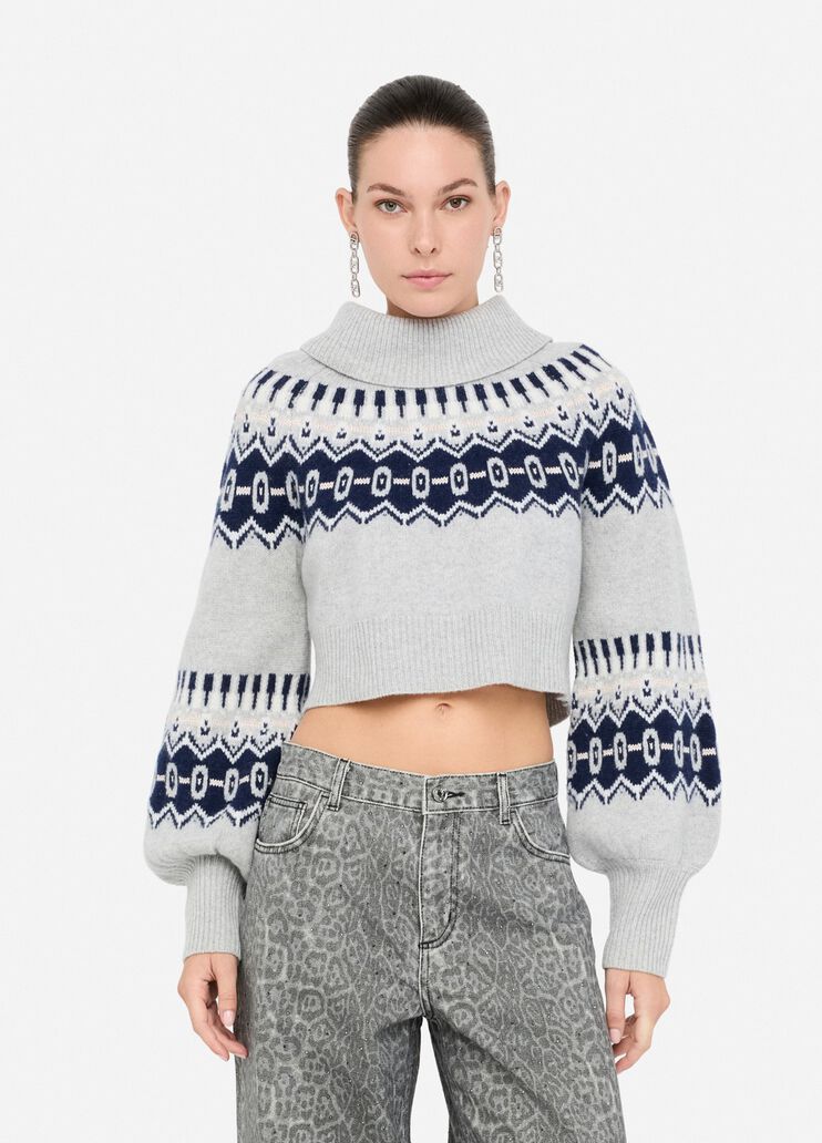 Pullover aus Wolle Grau Liu Jo - medium