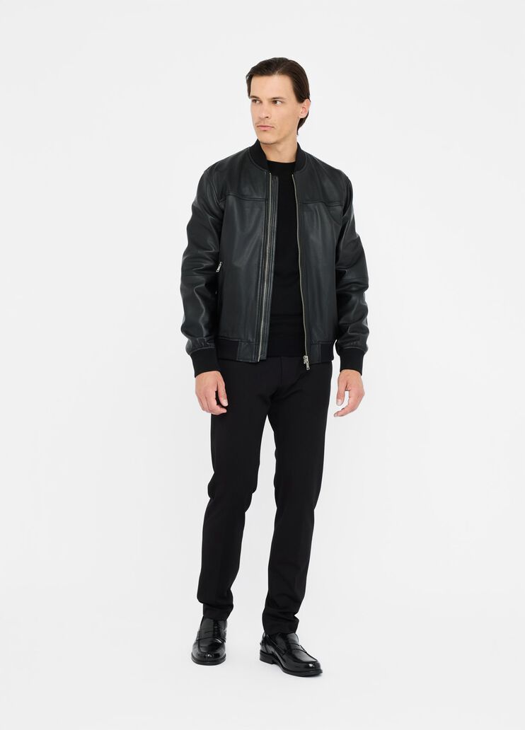 Lederjacke Schwarz Liu Jo - medium Lederjacke Schwarz Liu Jo - medium