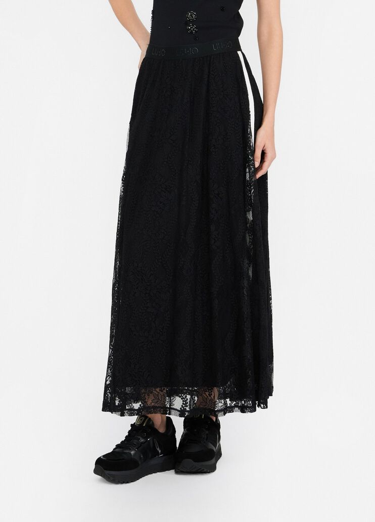 Lace skirt black Liu Jo - large image number 0