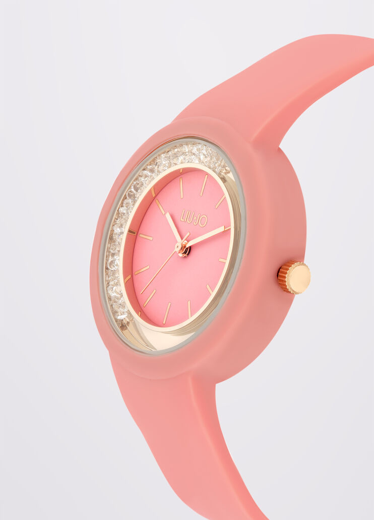 Reloj color melocotón de silicona rosa Liu Jo - large image number 2 Reloj color melocotón de silicona rosa Liu Jo - large image number 2