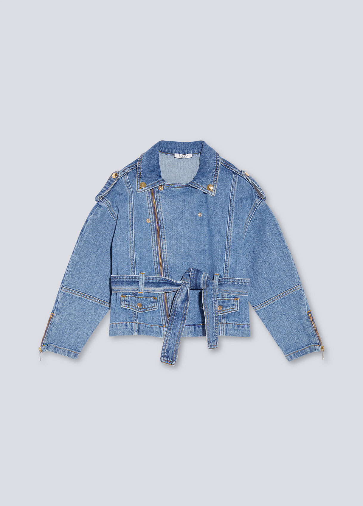 large denim jacket
