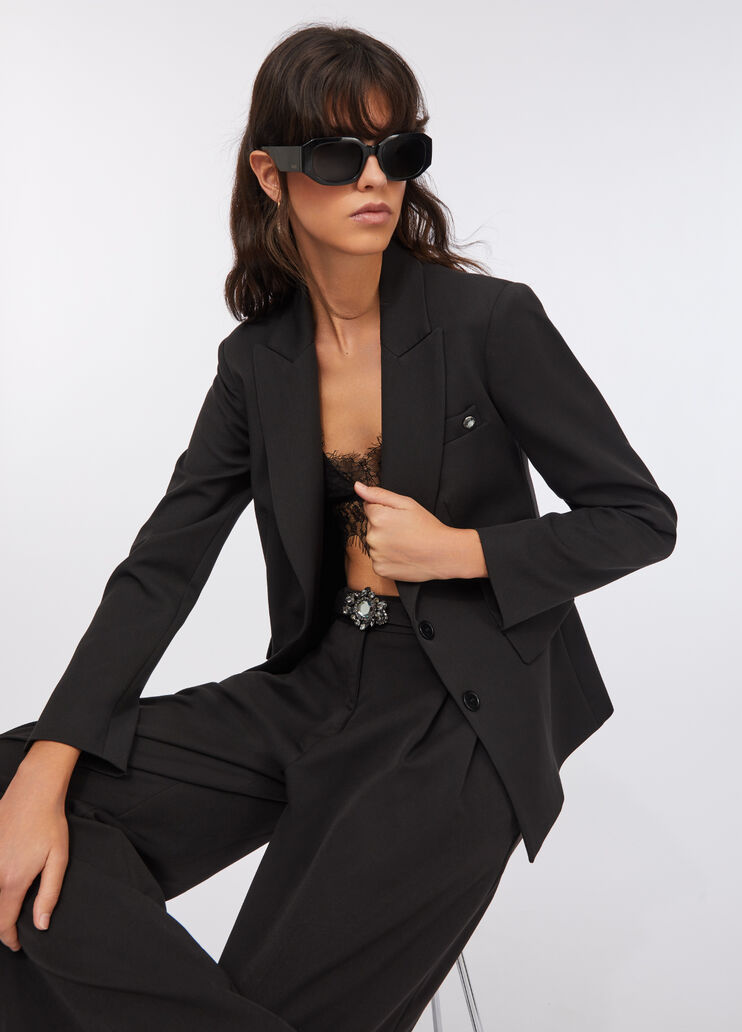 Slim-fit blazer black Liu Jo - medium