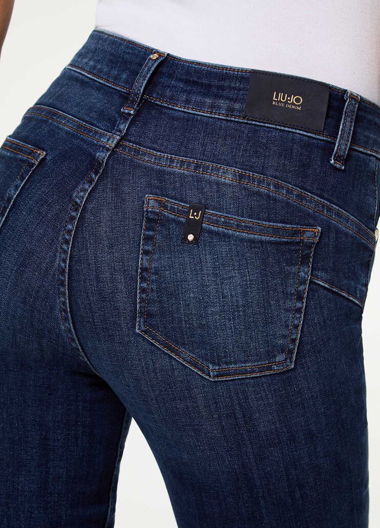 Джинсы скинни высокой посадки Синий деним Liu Jo - large image number 2 Джинсы скинни высокой посадки Синий деним Liu Jo - large image number 2