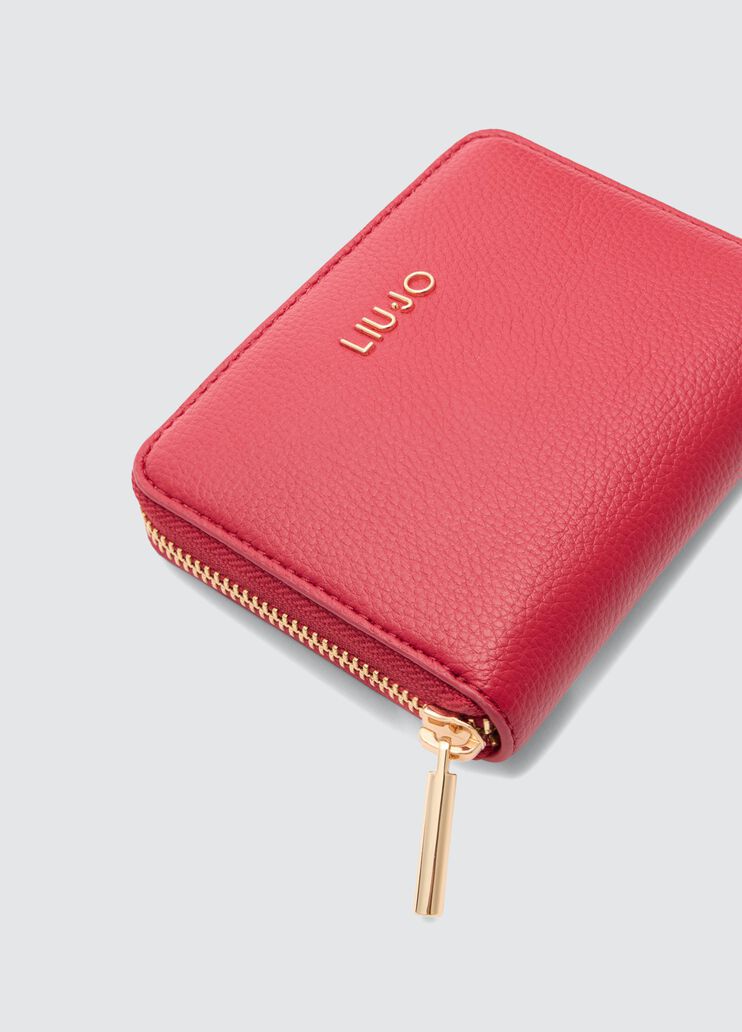 Tumbled zip-around purse red Liu Jo - large image number 2 Tumbled zip-around purse red Liu Jo - large image number 2