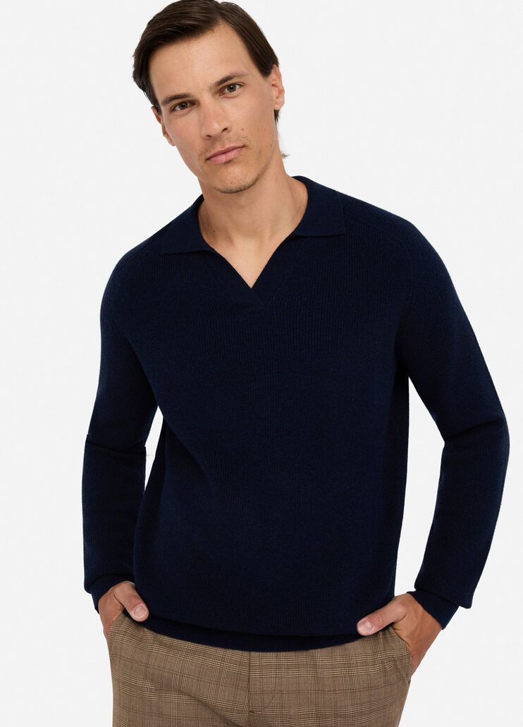 Wool and cashmere jumper dark blue Liu Jo - medium Wool and cashmere jumper dark blue Liu Jo - medium