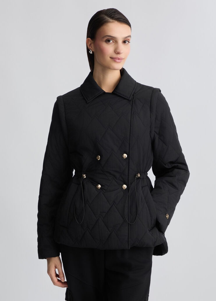 Quilted nylon coat black Liu Jo - medium Quilted nylon coat black Liu Jo - medium
