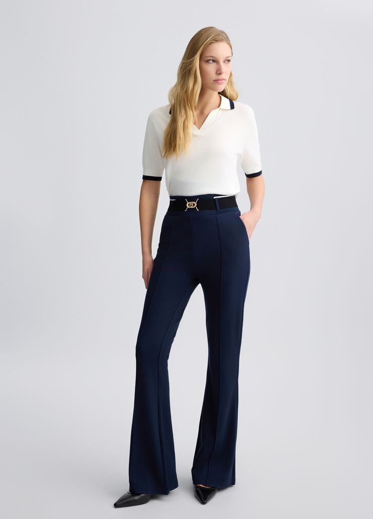 Jersey trousers blue Liu Jo - medium Jersey trousers blue Liu Jo - medium