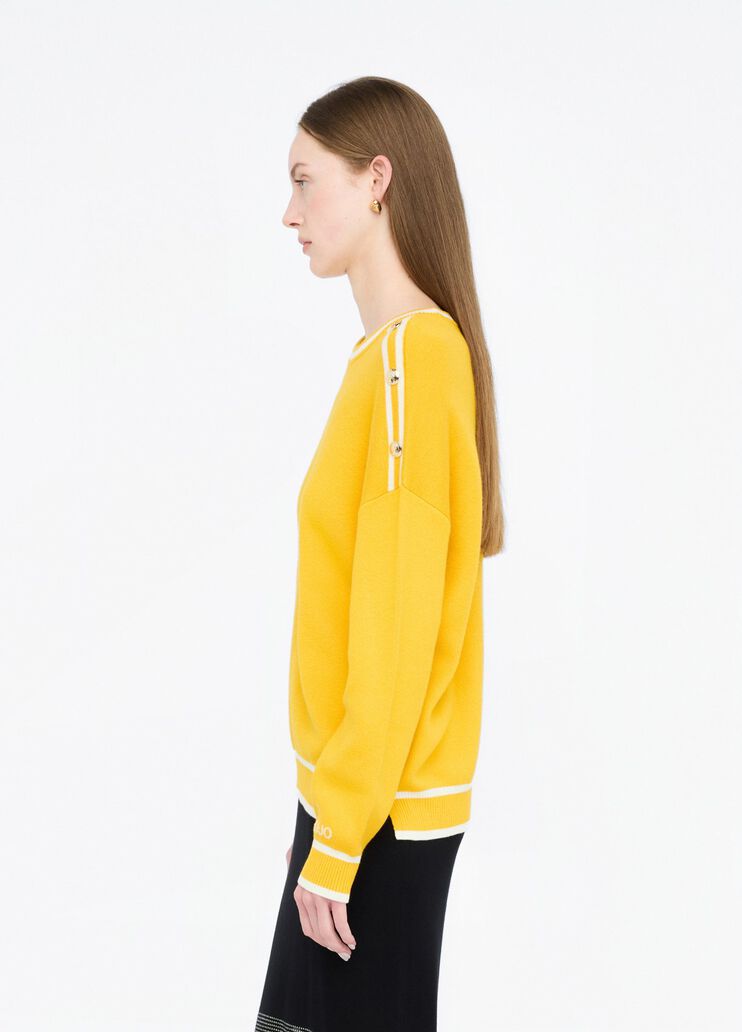 Liu Jo Better top yellow Liu Jo - large image number 3 Liu Jo Better top yellow Liu Jo - large image number 3