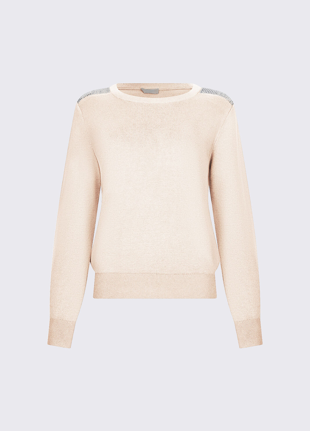 Jumper with beads champagne Liu Jo - large image number 6