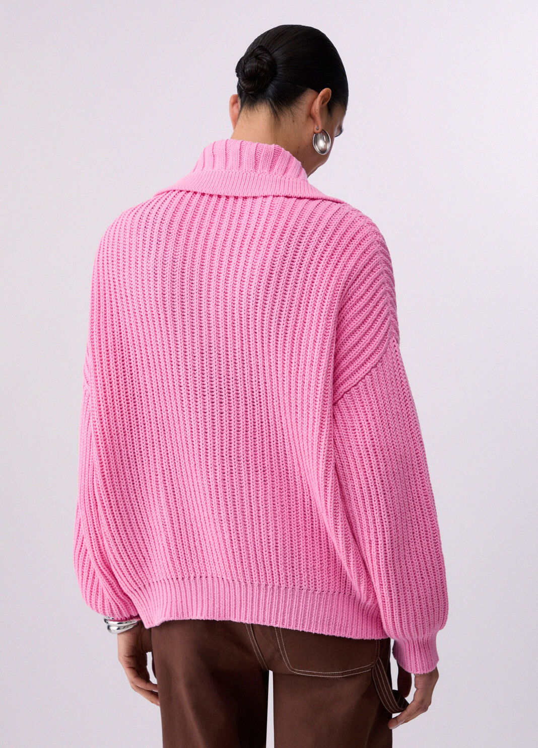 Cardigan with gemstones peach Liu Jo - large image number 1