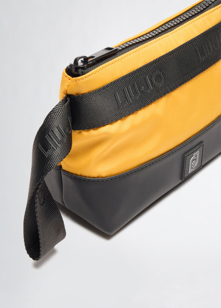 Two-tone toiletry bag yellow Liu Jo - large image number 5 Two-tone toiletry bag yellow Liu Jo - large image number 5