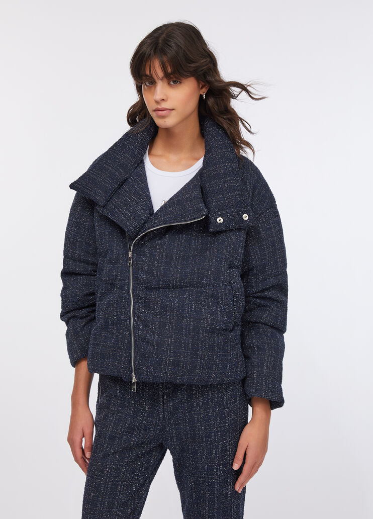 Padded bouclé jacket blue Liu Jo - medium