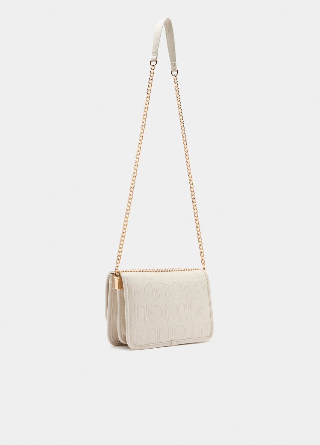 Sac &agrave; bandouli&egrave;re petit format blanc Liu Jo - large image number 1