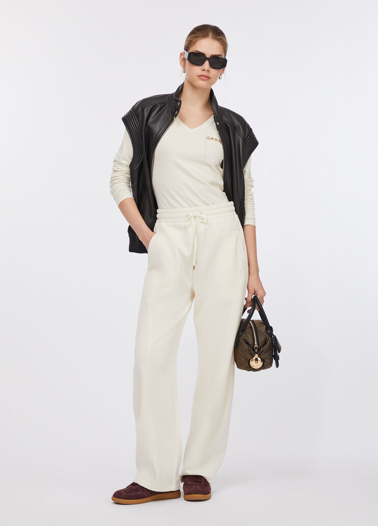 Liu Jo Better jogging trousers milk white Liu Jo - large image number 4
