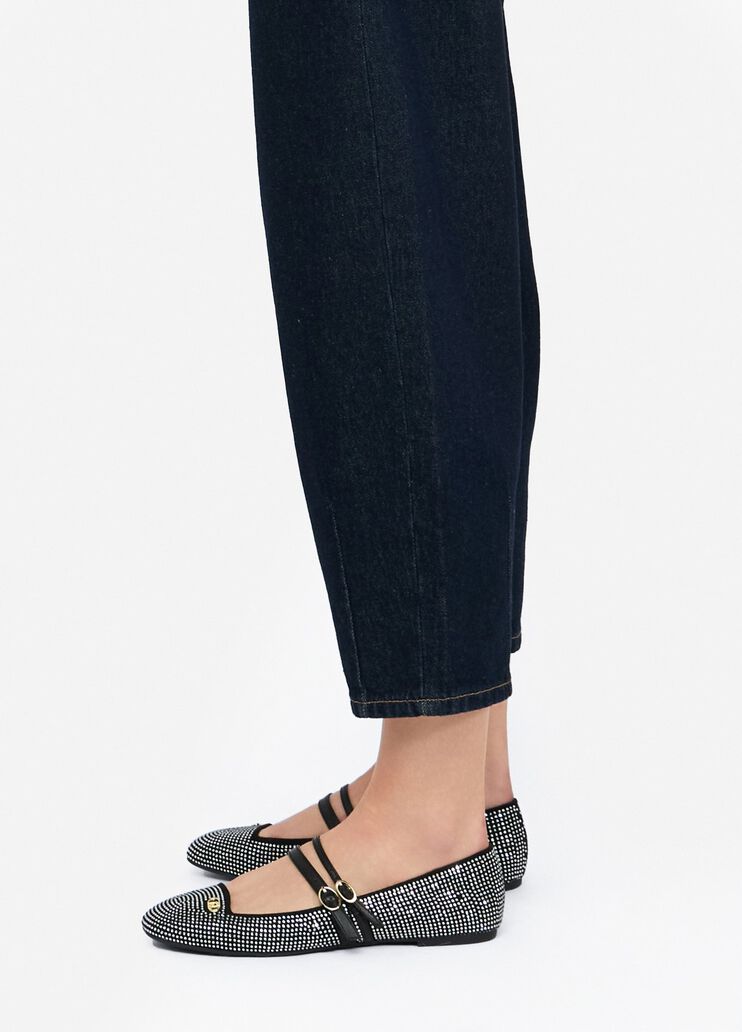 High-rise cropped jeans classic wash Liu Jo - large image number 3