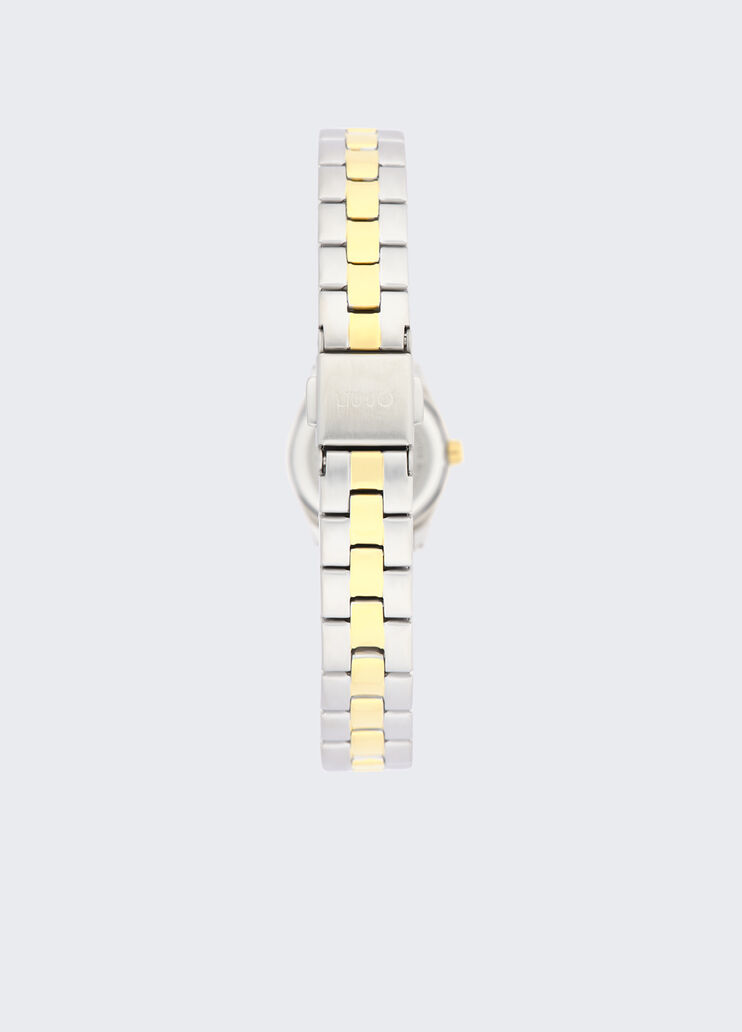 Slim steel watch gold and silver Liu Jo - large image number 1 Slim steel watch gold and silver Liu Jo - large image number 1