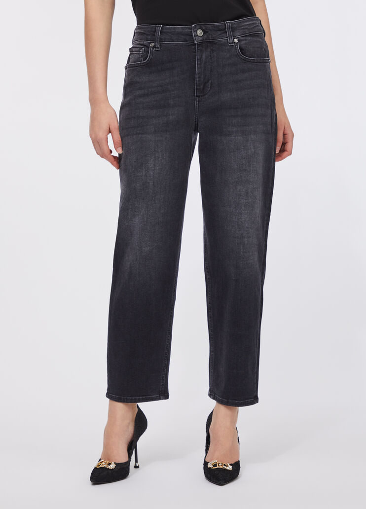 Carrot fit jeans black denim Liu Jo - medium