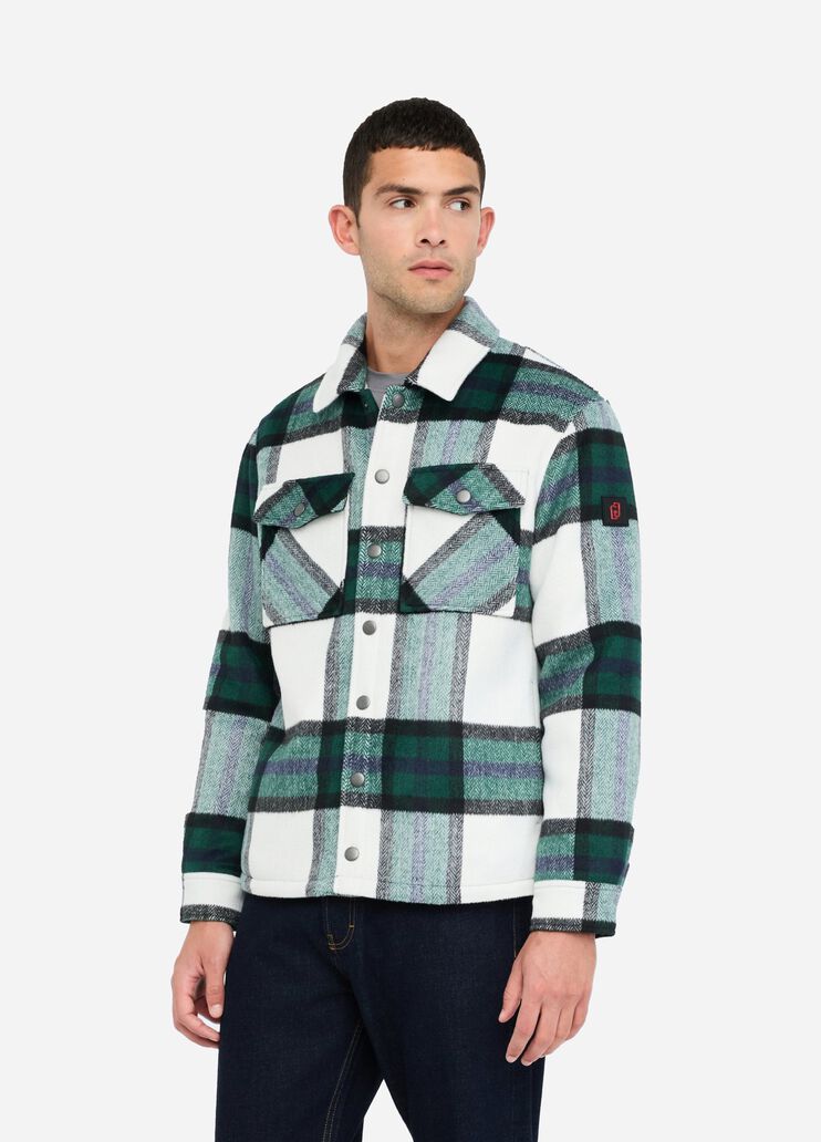 Chequered wool shacket green Liu Jo - medium Chequered wool shacket green Liu Jo - medium