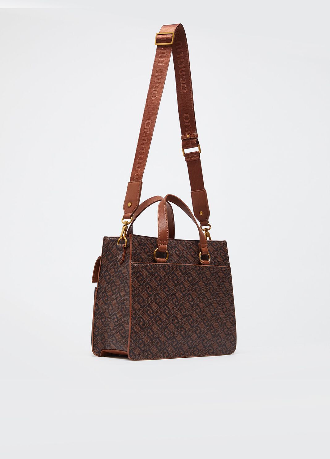 Medium satchel with charm brown Liu Jo - large image number 2