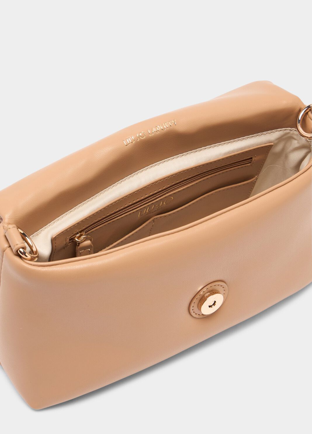 Medium LaPuffy bag camel Liu Jo - large image number 6